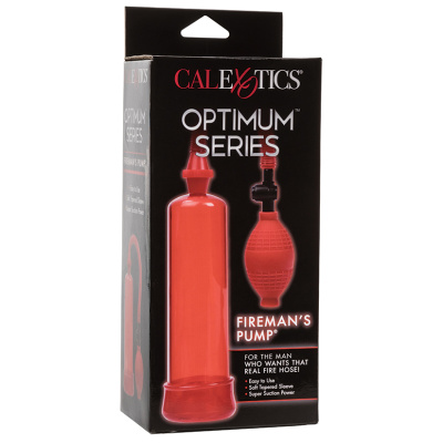 CalExotics Fireman's Pump - Вакуумная помпа для члена, 19х6 см (красный) 