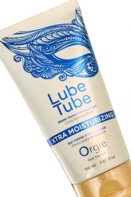 Orgie Lube Tube Xtra Moisturizing - Интимный гель с увлажняющим эффектом, 150 мл