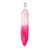 Lola Games Diamond Starlit Pink металлическая анальная пробка с длинным хвостом, 8.1х3.4 см (розовый) 