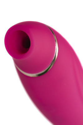 JOS Danvi - Вибратор с вакуум-волновой стимуляцией, 21,5х3 см (розовый) 