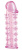 ToyFa - Гелевая насадка с шипами, 12х3 см (розовая) 