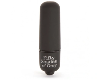 Fifty Shades of Grey Heavenly Massage Bullet Vibrator - маленькая вибропуля, 6.5х1.3 см (чёрный) 