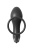 Ass-Gasm Cockring Vibrating Plug - Анальная пробка с эрекционным кольцом, 10,4 см (черный) 