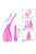 CalExotics Ultimate Douche очистительная система анальный душ, 9х1.25 (розовый)