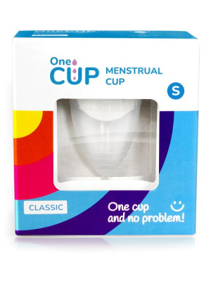 OneCUP - Менструальная чаша, Classic S - 24 мл (прозрачная)