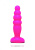Анальный стимулятор Small Bubble Plug , 11 см (фиолетовый) 