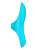 Satisfyer Teaser - Бесшумный вибратор на палец, 12х6.7 см (нежно-голубой) 