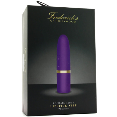 Fredericks Of Hollywood Lipstick Vibe - Вибратор в виде губной помады, 9х2 см (фиолетовый) 