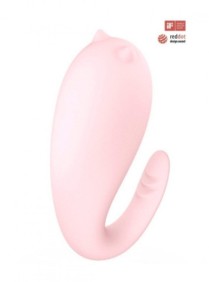 Милый вибратор Mr.Pink от MoyToy, 16.5 см (розовый) 