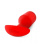 B-vibe Snug Plug 6 - Профессиональная пробка для ношения, 16х5.55 см, (красная) 