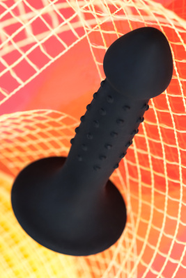 A-Toys Spikn - Анальный фаллоимитатор, 14 см (черный) 