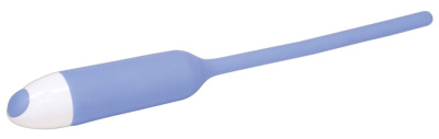 Вибратор для стимуляции уретры Dilator, 19 см. (голубой)
