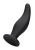 OUCH! Curve Butt Plug силиконовая анальная пробка, 11.4х3.2 см (чёрный) 