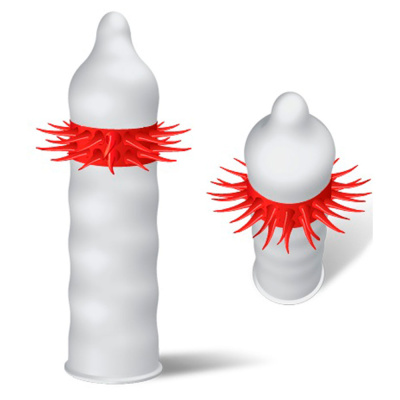 Luxe - Красный Камикадзе - Ультратонкие презервативы с усиками, 1 шт.