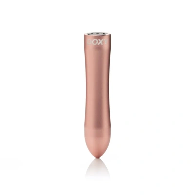 Doxy Bullet - мощный алюминиевый мини-вибратор, 12х2.5 см (розовый)