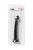 Toyfa Basic Jelly Dildo L универсальный фаллоимитатор с присоской, 20х3.7 см (чёрный)