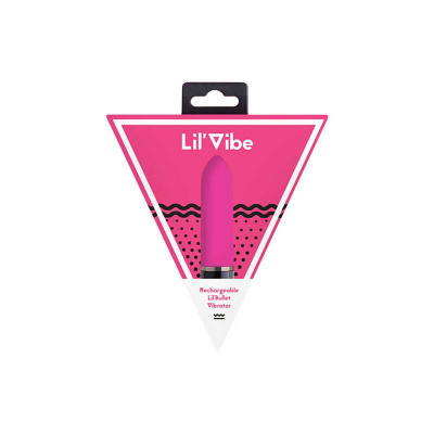 Lil'Vibe Lil'Bullet - минивибратор, 10х2.2 см (розовый) 