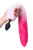 POPO Pleasure by TOYFA - Анальная пробка с бело-розовым хвостом, 45 см (черный) 