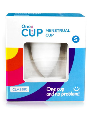 OneCUP - Менструальная чаша, Classic S - 24 мл (белый)
