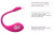 Новинка! Инновационная вибропуля Lovense -  Lush 2 Bullet Vibrator, 18 см (розовый)
