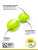 Браззерс - Интимные шарики с петелькой, 10.5х4 см (зелёные)
