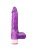 CNT Luv Pleaser-Purple - Реалистичный вибратор, 20х3.5 см (фиолетовый)