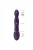 Vive Niva вибратор-кролик с ротацией и с функцией мгновенный оргазм, 22х4.2 см (фиолетовый)