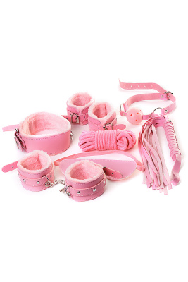 Eromantica BDSM Nice - Набор для ролевых игр (розовый)
