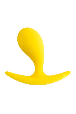 ToDo by Toyfa Blob маленькая силиконовая анальная пробка, 5.5х2.1 см (желтый) 