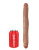 Двухсторонний фаллоимитатор PipeDream King Cock Slim Double 31.4 см (телесный)