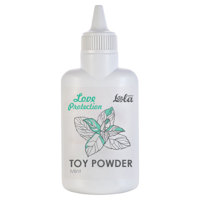 Lola Games Love Protection - Пудра для игрушек с ароматом мяты, 30 г