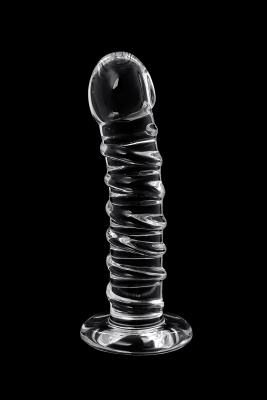 Sexus Glass - Нереалистичный фаллоимитатор, 16 см (прозрачный)