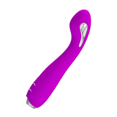 Pretty Love Hector - Вибромассажер для точки G с электростимуляцией, 19,5х3.2 см (фиолетовый)