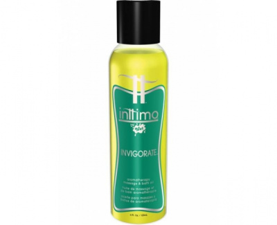Интимное массажное масло Inttimo by Wet - Invigorate, 120 мл (эвкалипт и лимон)