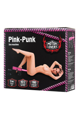 Pink-Punk, MotorLovers - Секс-машина, 36 см (розовый) 