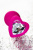 Штучки-дрючки - Анальная пробка, 7 см (розовый) 