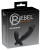 Rebel - Эргономичный вибростимулятор простаты, 15 см (чёрный) 