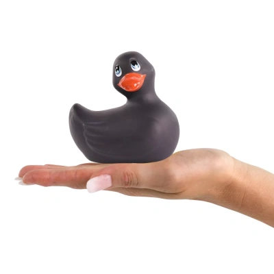 Big Teaze Toys I Rub My Duckie Classic вибратор-уточка, 9 см (чёрный)  