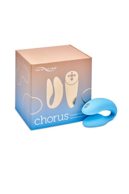 We-Vibe Chorus - сенсорный вибратор для пар, 7.8 х 3.3 см (голубой)