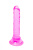 Lola Games Intergalactic Orion прозрачный дилдо на присоске, 14х2.5 см (розовый)