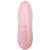 Ecstasy - вибростимулятор с 3 насадками, 10х3 см (розовый) 