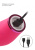 Switch Pleasure Kit #4 - набор состоящий из универсальной базы, двух сменных насадок, маски для глаз и пуховки (розовый) 