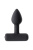 Чёрная анальная мини-вибровтулка Erotist Shaft - 7х2.3 см. 