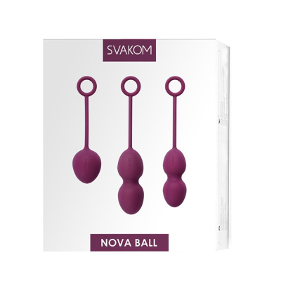 Svakom Nova Kegel - Вагинальные шарики (фиолетовый)