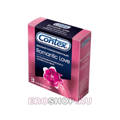 Нежные презервативы Contex Romantic Love (3 шт)
