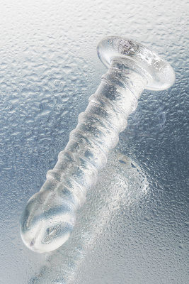 Sexus Glass - Нереалистичный фаллоимитатор, 16 см (прозрачный)