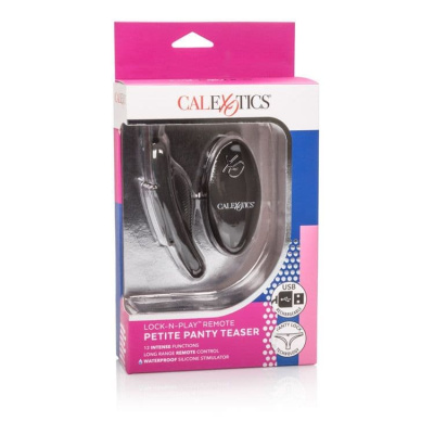 CalExotics Lock-N-Play Remote Petite Panty Teaser - стимулятор в трусики, 11.5х4 см. 