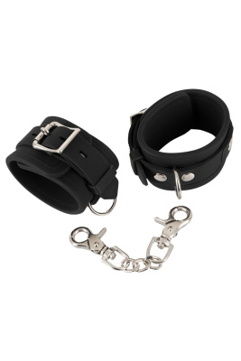 Silikon-Handfessel - Силиконовые наручники, 18 см (черный)