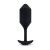 B-Vibe Vibrating Snug Plug 4 - Профессиональная пробка для ношения с вибрацией, 13.2х4.4 см (черный) 