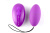 Adrien Lastic Magic egg - Виброяйцо с пультом управления, 7.5х3.5 см (фиолетовый)